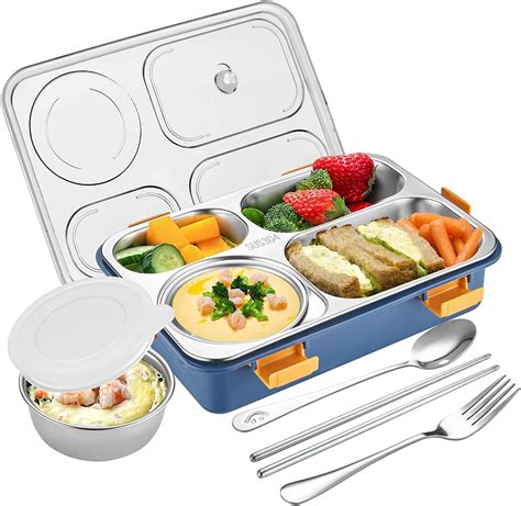 kid lunch box stainless steel|microwavable stainless steel lunch box.